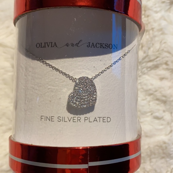 NIB silver plated necklace - Picture 2 of 3